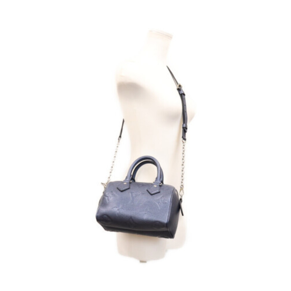 LOUIS VUITTON M58958 Empreinte Metallic Blue Speedy Bandoulière 20 Boston Bag... - Picture 12 of 12